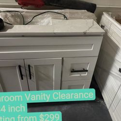 Bathroom Vanity Clearance,30-84 inch 1.292