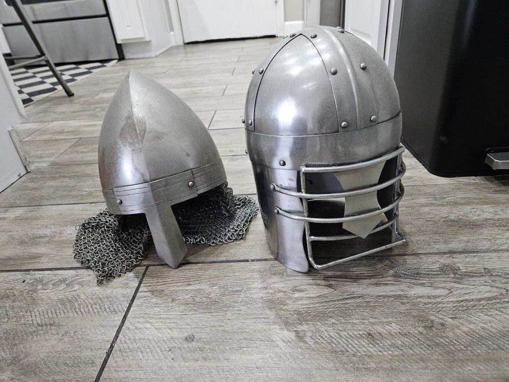 Real Knight Helmets