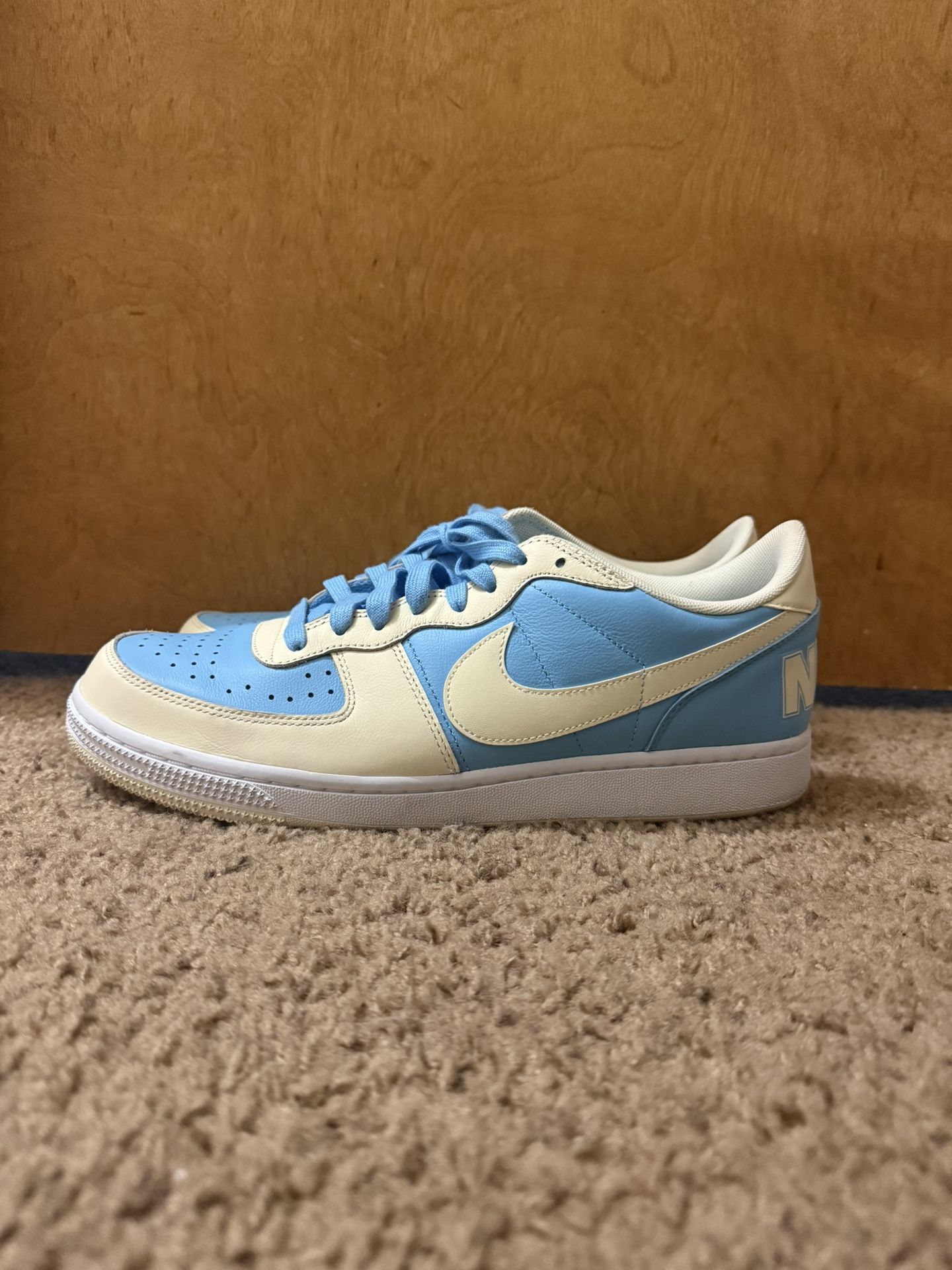 Nike terminator low blue coconut milk