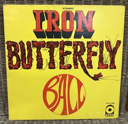 Iron Butterfly Vinyl Record