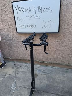 Yakima 4 bikes rack
