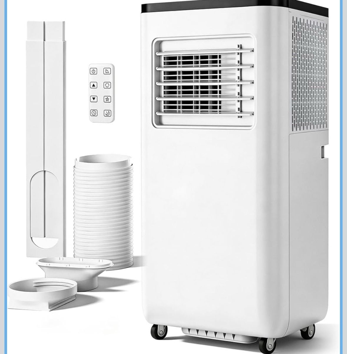 PhiloDeco 10000BTU Portable Air Conditioners, Room Air Conditioning, Portable AC Unit With Remote Control, Cooling, Dehumidifier And Fan