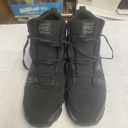 Men's Timberland PRO® Powertrain Sport Alloy-Toe Mid Athletic Work Boot Size 13m