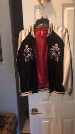 Saks Fifth Bomber Jacket.L