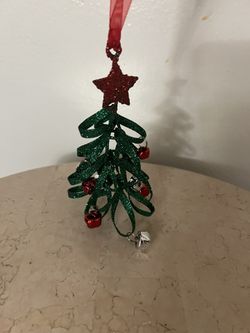 Ashland Glitter Christmas tree ornament