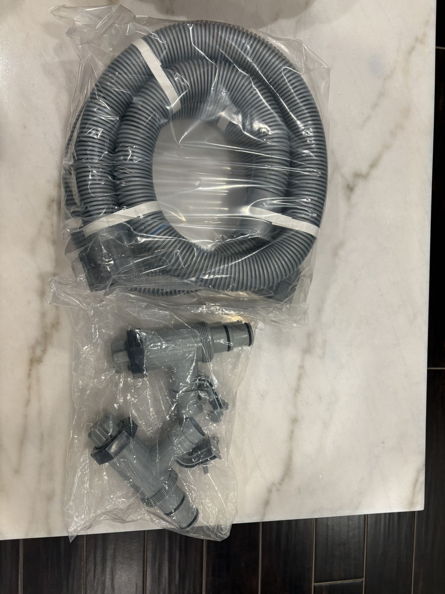 Frienda 2 Set Pool Hose Adapter for Above Ground Swimming Pool with 1.5" Diameter Pool Pump Hose Pool Replacement Parts with Plunger Valve and Pool Pi