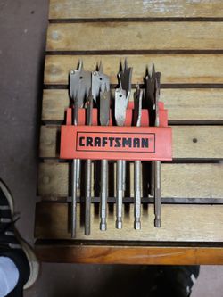 CRAFTSMAN SPADE BITS