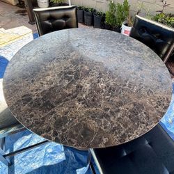 Granite Table With 4 Chairs