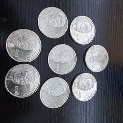 1 oz Silver Buffalo Rounds 8 ct