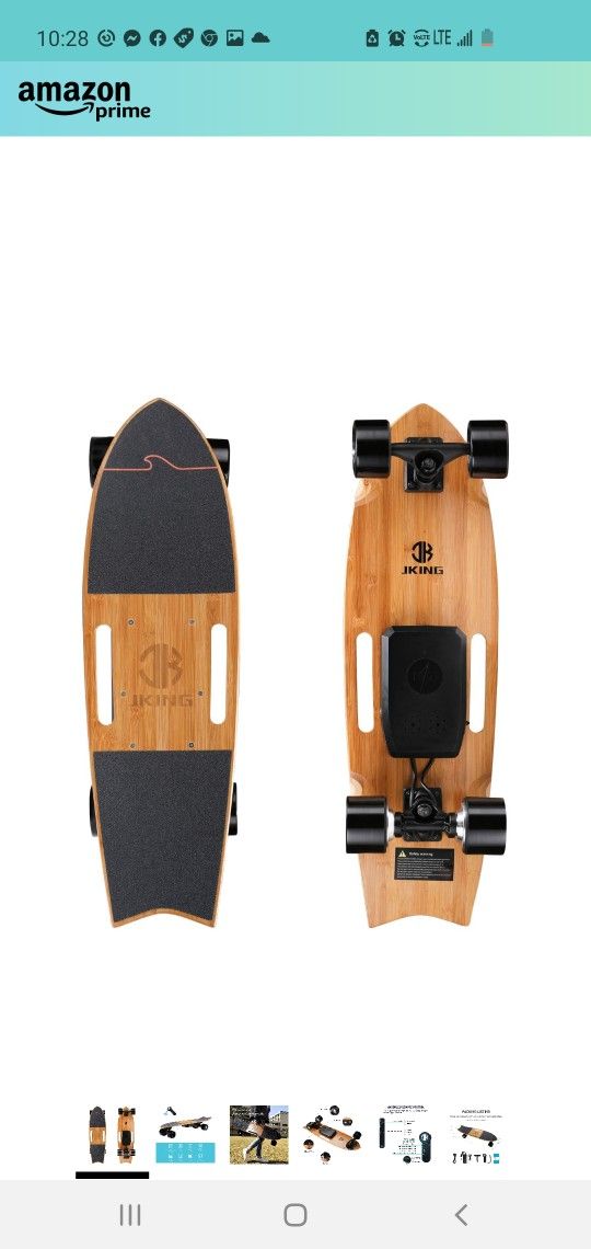 $250 JKING ELECTRIC LONGBOARD SKATEBOARD