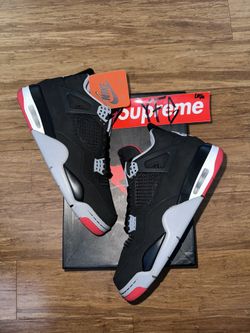 Jordan 4 Bred Nike Adidas Supreme