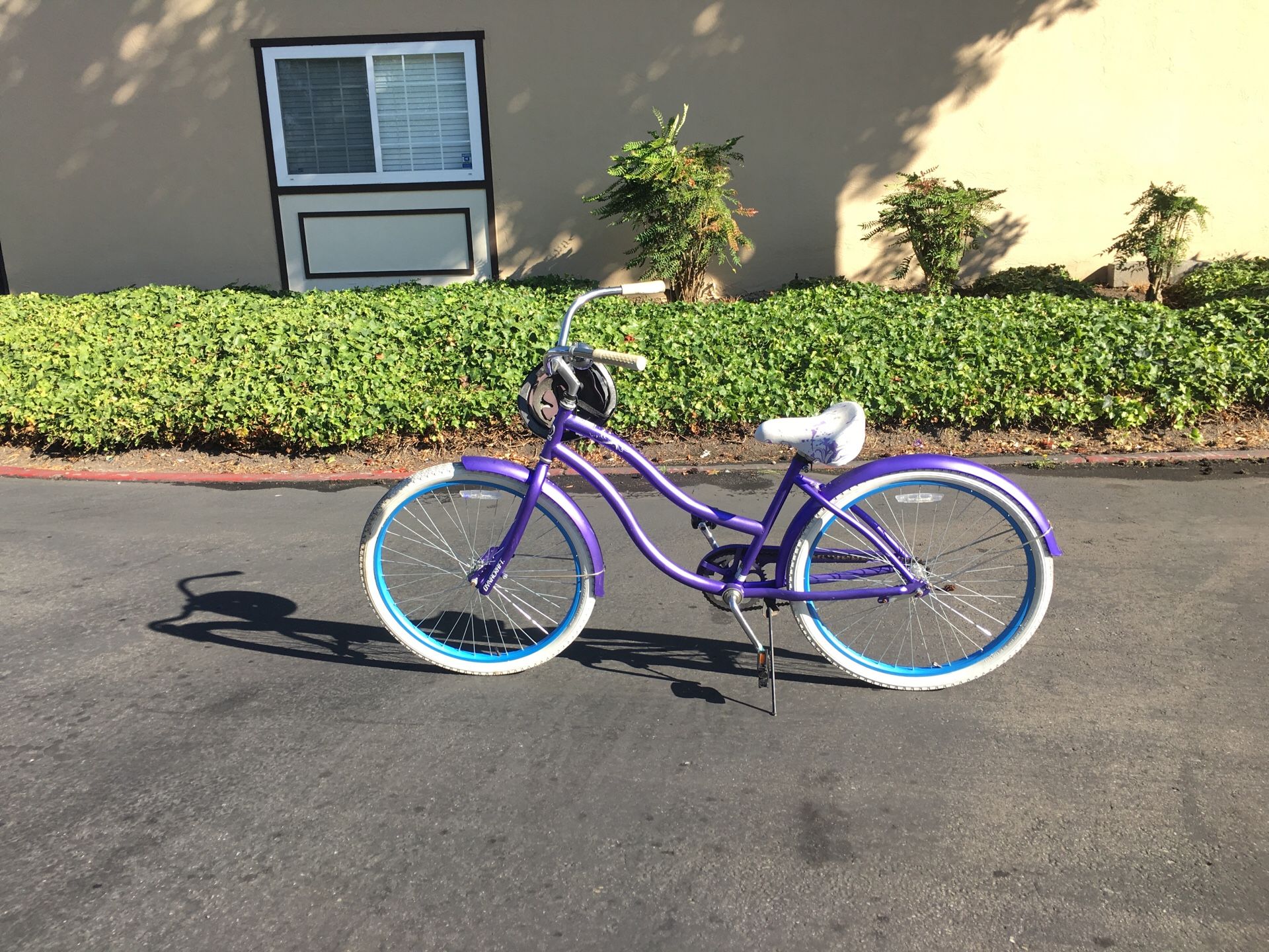 Purple bike