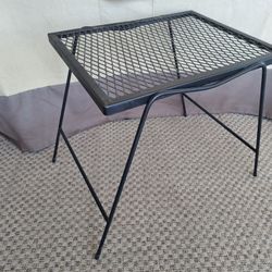 Metal Side Table  - Wrought Iron