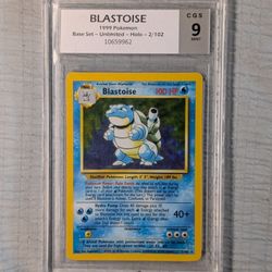 BLASTOISE

1999 Pokemon Base Set - Unlimited - Holo - 2/102