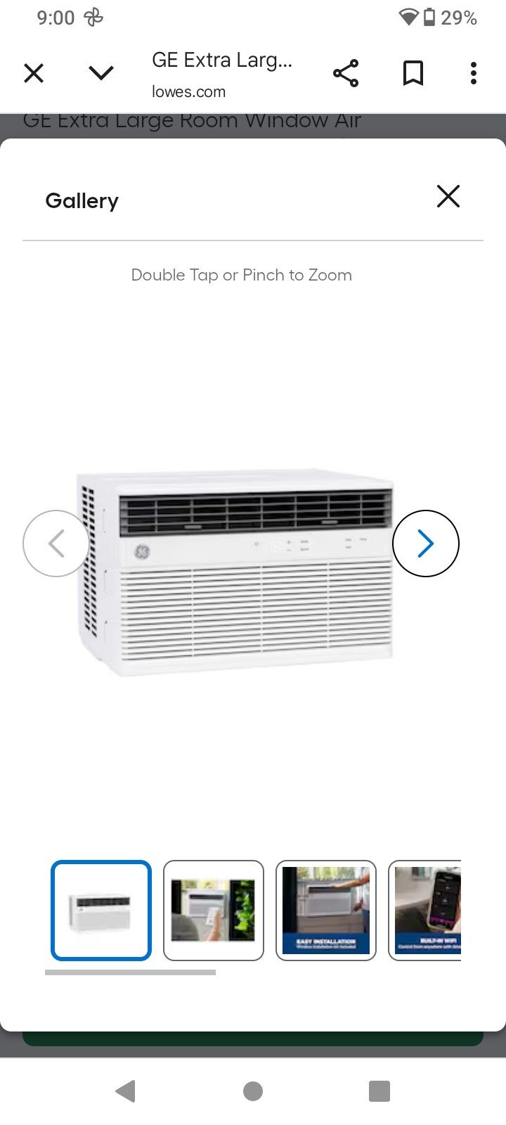 GE Window Ac Unit