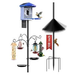 Poste Alimentador Para Pájaros 