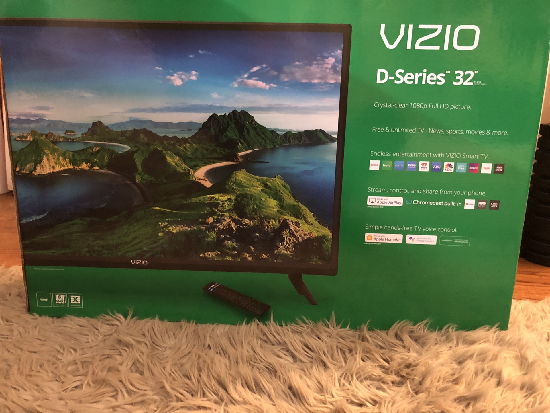 Vizio smart tv 32 inch retails 139.99. Sealed brand new