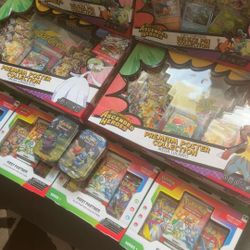 Pokemon Ascended heroes, deluxe pin & premium poster & tins LOT