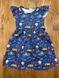 Girls School Dress 7/8