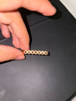 gold double ring