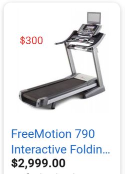90 off Freemotion 790 interactive treadmill for Sale in Warren MI OfferUp