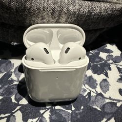 Apple AirPods (2nd Generation) In-Ear Headphones with Wireless Charging Case, White