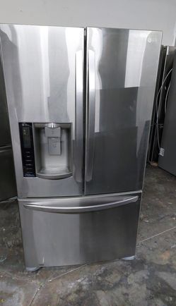 LG 3-Door Stainless Steel FrenchDoor Fridge