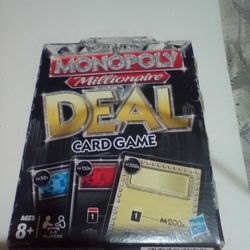 Monopoly Millionaire Deal Card Game 