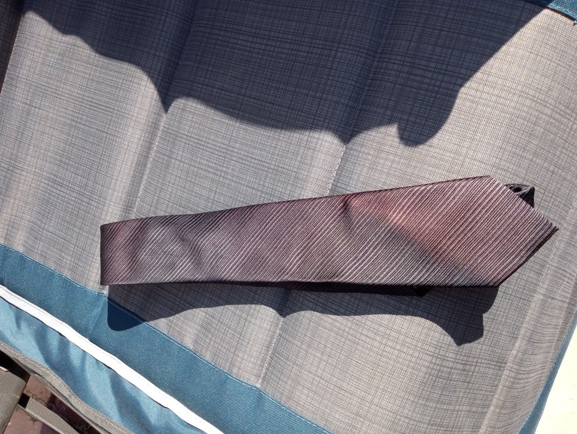 Pierre Cardin Modern Black Skinny Tie 