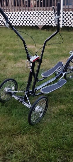 # 2 Street strider bikes with indoor trainer stand