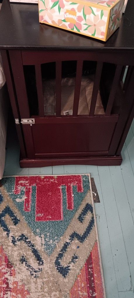 End Table Dog Crate