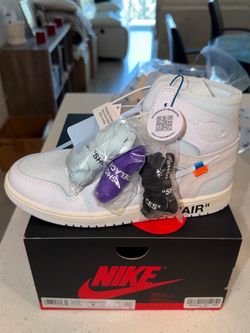 Jordan 1 OG VAA Virgil Alaska Sz 9 DS New Fragment Travis Brick