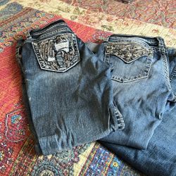  Women’s Miss Me Jeans Crops 2 1 Lucky Brand Crops 