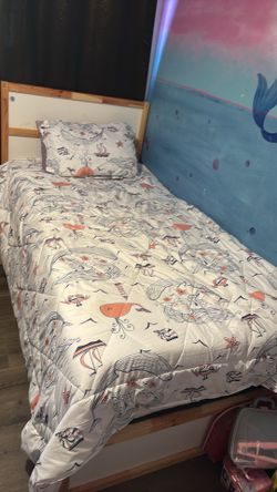 IKEA bed frame and mattress