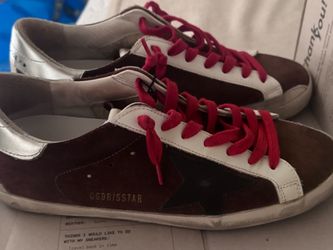 New In Box w/ Bag US 7/EU 40 Golden Goose Superstar Ltd Ed  Leather w Brown Suede