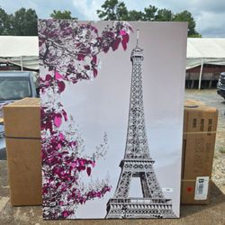 Eiffel Tower Canvas Wall Art