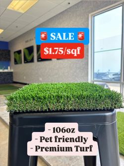 🚨Premium Turf on sale $1.75/sqf | Zacate Artificial | 106oz 🚨