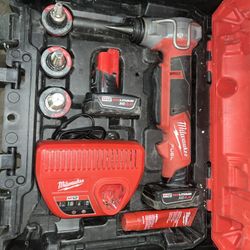 Milwaukee 2432-22  ProPEX Cordless Head Expansion Tool Kit 12V M12 Used Like New 