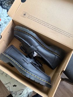 Dr. Martens Black Leather Loafers