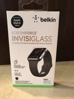 Belkin Apple Watch 38mm Screenforce Invisiglass Screen Protection