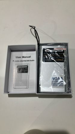 Greadio 239WB AM/FM/NOAA Weather Band Portable Radio – New Open Box