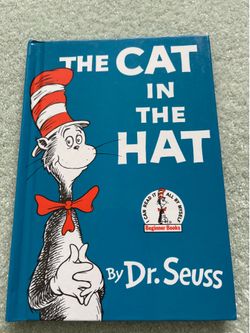 The Cat in the Hat by Dr Seuss Hardcover Beginner Books - Very Good Clean Copy