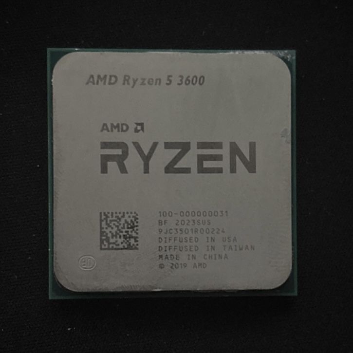 RYZEN 5 3600 Without Cooler