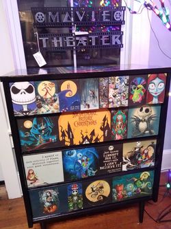 Nightmare Before Christmas chest of drawers