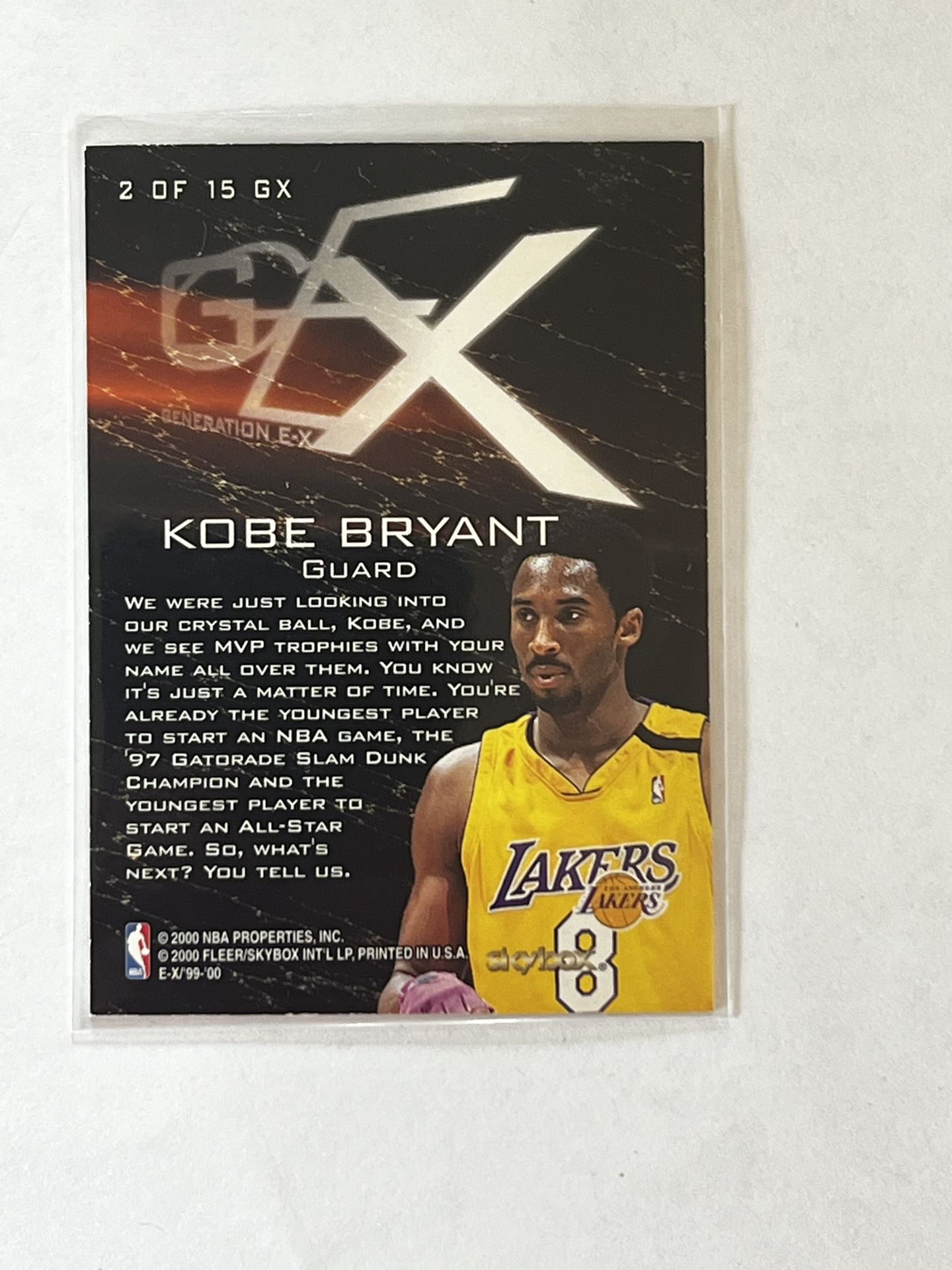 Kobe Bryant Generation EX