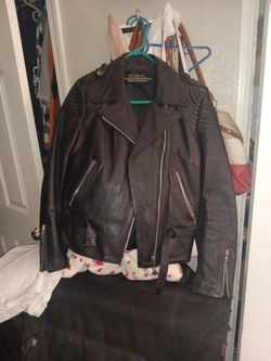 Vintage Harley Davidson Leather Jacket For Women