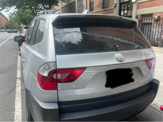 BMW X3 SUV Silver