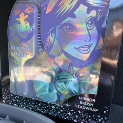 Disney Princess-Brush, Mirror, And Headband Set
