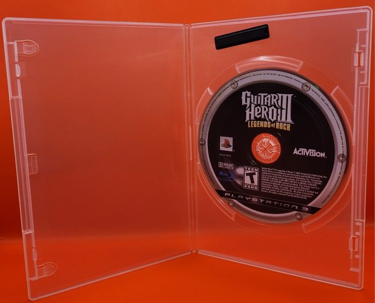 PlayStation 3 Guitar Hero 3 III Legends Of Rock PS3 Play & Sing Sony Video Game.