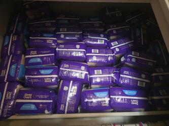 Free diapers, extra large youth pants, 22.